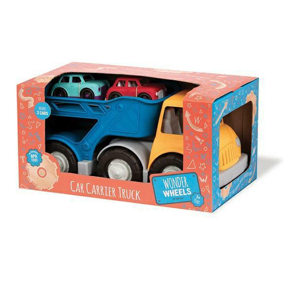 BATTAT Laweta z autkami Wonder Wheels