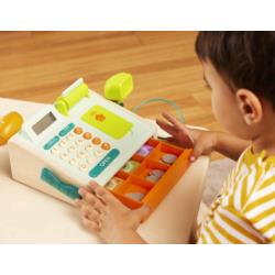 B.TOYS Kasa fiskalna ze skanerem - Mini   Cashier Playset