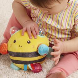 B.TOYS Pluszowa Pszczółka                 z niespodziankami - Fuzzy Buzzy Bee