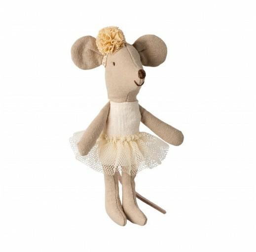 MAILEG Myszka balerina Off-white          Ballerina Mouse Little Sister