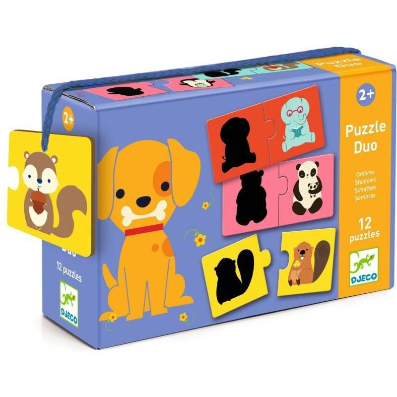 DJECO Puzzle Duo Cienie DJ 08187