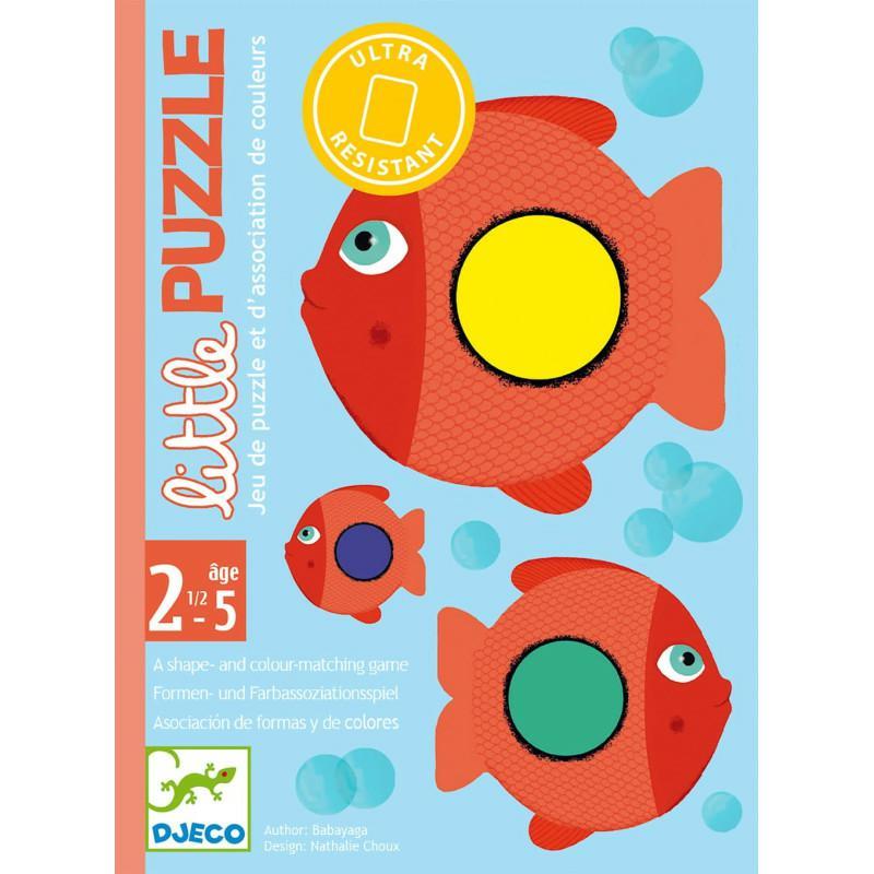 DJECO Gra karciana puzzle dla maluchów    DJ05060