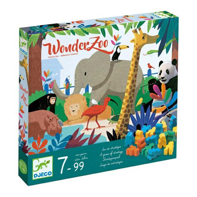 DJECO Gra planszowa Wonderzoo DJ08402 DJECO Gra planszowa Wonderzoo DJ08402