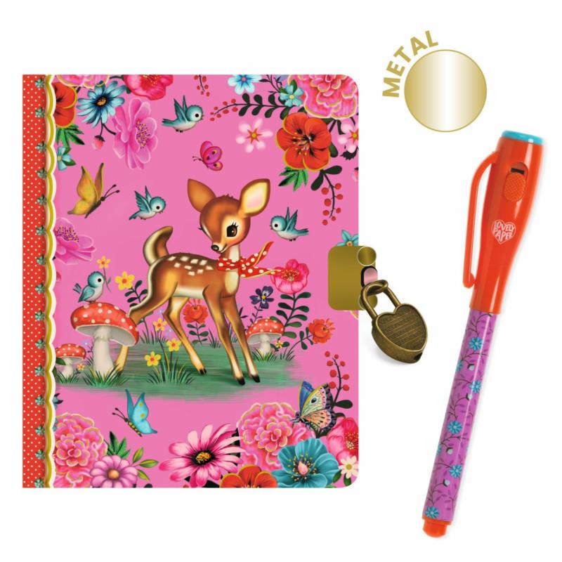 DJECO Mini pamiętnik FIONA DD03651 DJECO Mini pamiętnik FIONA DD03651