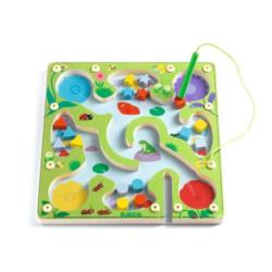 DJECO Magnetyczny drewniany labirynt      FrogyMaze DJ01614