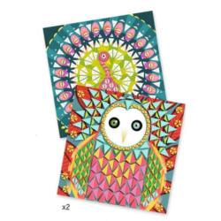 DJECO Mozaiki piankowe Paw i Sowa         DJ08888