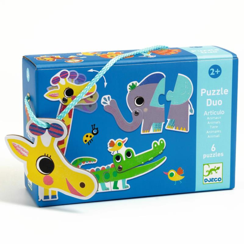 DJECO Puzzle duo Zwierzątka DJ08262 DJECO Puzzle duo Zwierzątka DJ08262