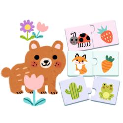 DJECO Puzzle duo Kolory DJ08273