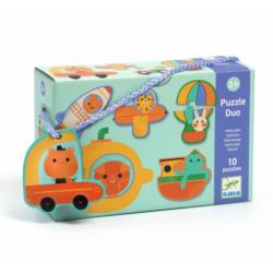 DJECO Puzzle duo Pojazdy DJ08270