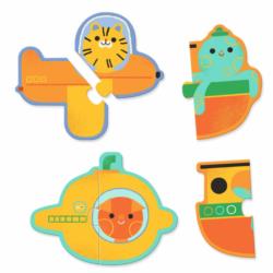 DJECO Puzzle duo Pojazdy DJ08270