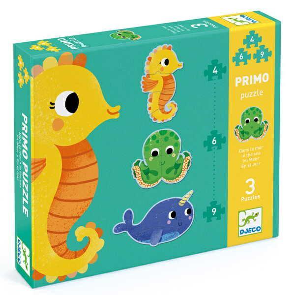 DJECO Puzzle progresywne W Morzu DJ07144 DJECO Puzzle progresywne W Morzu DJ07144