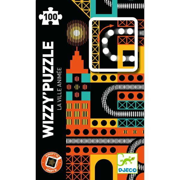 DJECO Puzzle kartonowe Wizzy Miasto DJ07032 DJECO Puzzle kartonowe Wizzy Miasto DJ07032