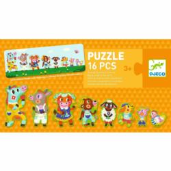 DJECO Puzzle Małe i Duże na Farmie        DJ08266