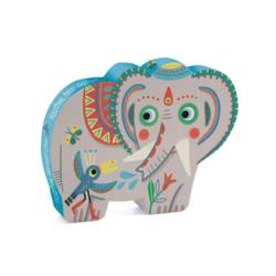 DJECO Puzzle w pudełku Słoń azjatycki     DJ07208