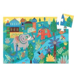 DJECO Puzzle w pudełku Słoń azjatycki     DJ07208
