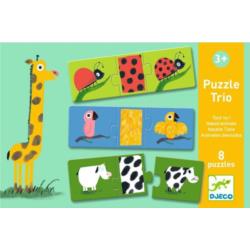 DJECO Puzzle trio Ubierz Zwierzątko       DJ08186