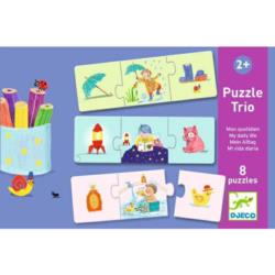 DJECO Puzzle trio Życie codzienne         DJ08253