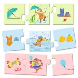 DJECO Puzzle trio Życie codzienne         DJ08253