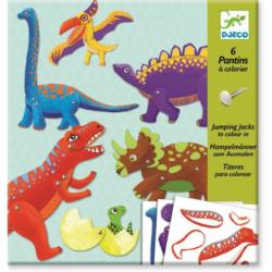 DJECO Zestaw ruchome postacie Dinozaury   DJ0968