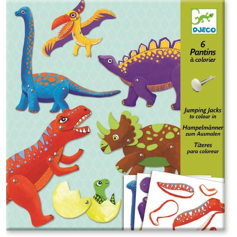 DJECO Zestaw ruchome postacie Dinozaury DJ0968 DJECO Zestaw ruchome postacie Dinozaury DJ0968
