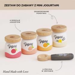 LE TOY VAN Drewniane Jogurty do zabawy