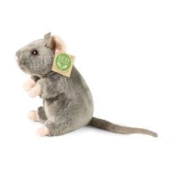DORTOYS Maskotka pluszowa Mysz siedząca   16cm.