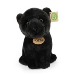 RAPPA Maskotka pluszowa Czarna pantera    siedząca 23 cm