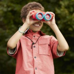 B.TOYS Dziecięca Lornetka z osłonkami -   Mini Observer’s Binoculars
