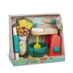 B.TOYS Drewniany Mikser z akcesoriami -   Mini Chef – Mix & Bake Playset