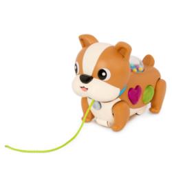 B.TOYS Interaktywny Piesek z ruchomymi    łapkami - Walk Along Puppy