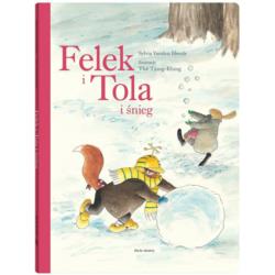 DWIE SIOSTRY Książka Felek i Tola         i śnieg
