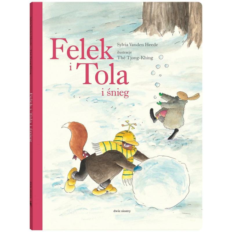 DWIE SIOSTRY Książka Felek i Tola i śnieg DWIE SIOSTRY Książka Felek i Tola i śnieg