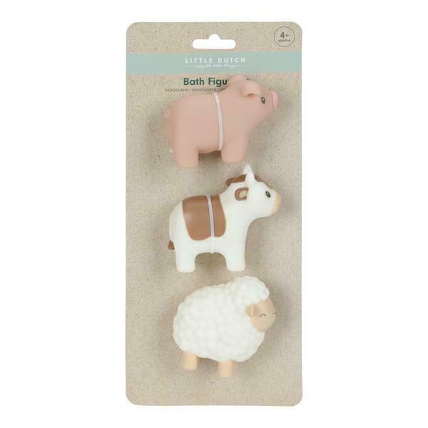 LITTLE DUTCH Figurki do kąpieli 3 szt. Little Farm LITTLE DUTCH Figurki do kąpieli 3 szt. Little Farm
