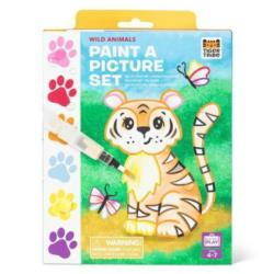 TIGER TRIBE Przenośne kolorowanki wodne   - Dzikie Zwierzęta