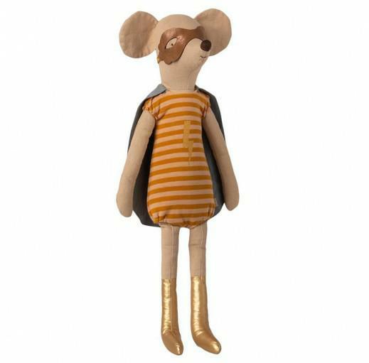 MAILEG Myszka Super Hero Girl maxi MAILEG Myszka Super Hero Girl maxi