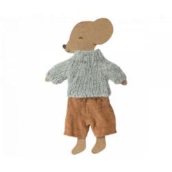 MAILEG Ubranko myszki Knitted sweater     and pants