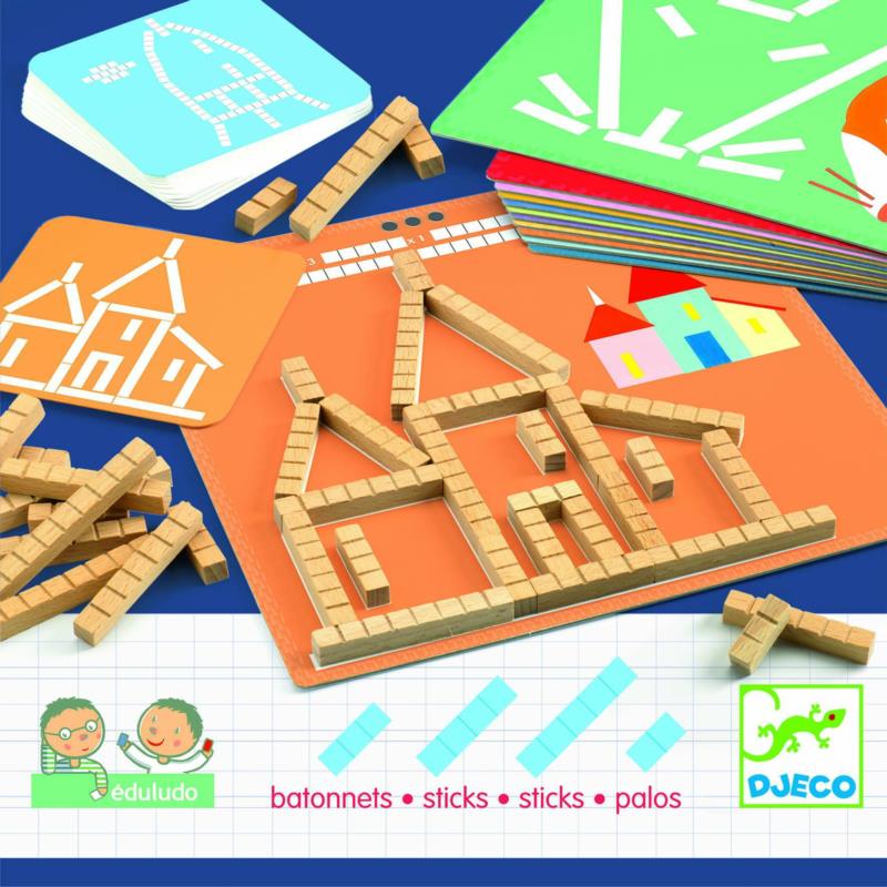 DJECO Eduludo Patyczki DJ08356 DJECO Eduludo Patyczki DJ08356