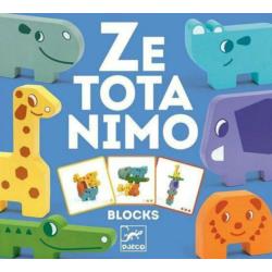 DJECO Drewniane zwierzątka Ze Totanimo    DJ06434