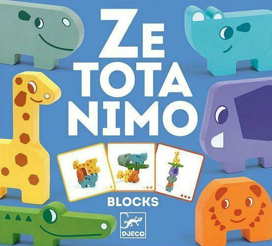 DJECO Drewniane zwierzątka Ze Totanimo DJ06434 DJECO Drewniane zwierzątka Ze Totanimo DJ06434