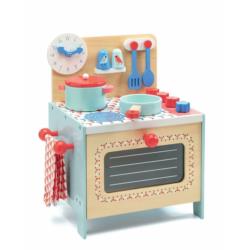 DJECO Drewniana kuchenka Blue DJ06507