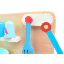 DJECO Drewniana kuchenka Blue DJ06507