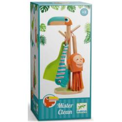 DJECO Drewniany zestaw do sprzątania      Mister Clean