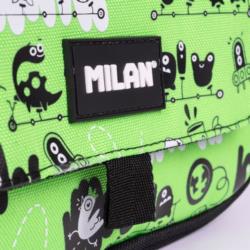 MILAN Piórnik 3 komorowy z klapką Tandem