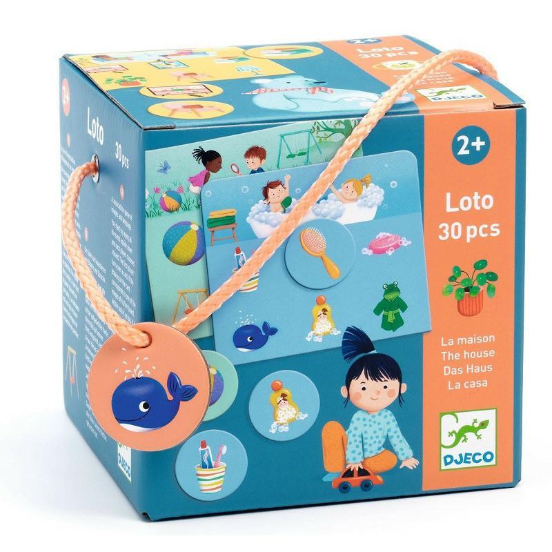 DJECO Gra edukacyjna loto Dom DJ08192