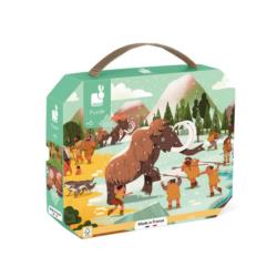 JANOD Puzzle panoramiczne w walizce       Prehistoria