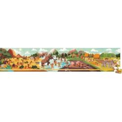 JANOD Puzzle panoramiczne w walizce       Prehistoria