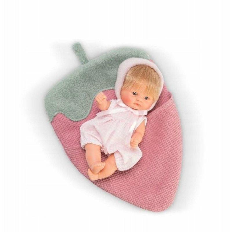 ASI Lalka hiszpańska Bamboncin 20cm. z miękkim łóżeczkiem ASI Lalka hiszpańska Bamboncin 20cm. z miękkim łóżeczkiem