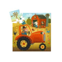 DJECO Puzzle Traktor 16el. DJ07275