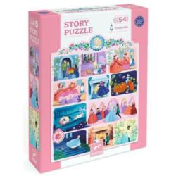 DJECO Puzzle opowieść Kopciuszek 54el.    DJ07053