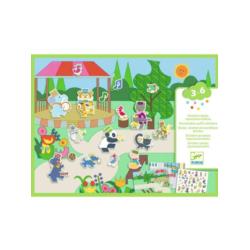 DJECO Naklejki wielokrotnego użytku       Orkiestra DJ09947